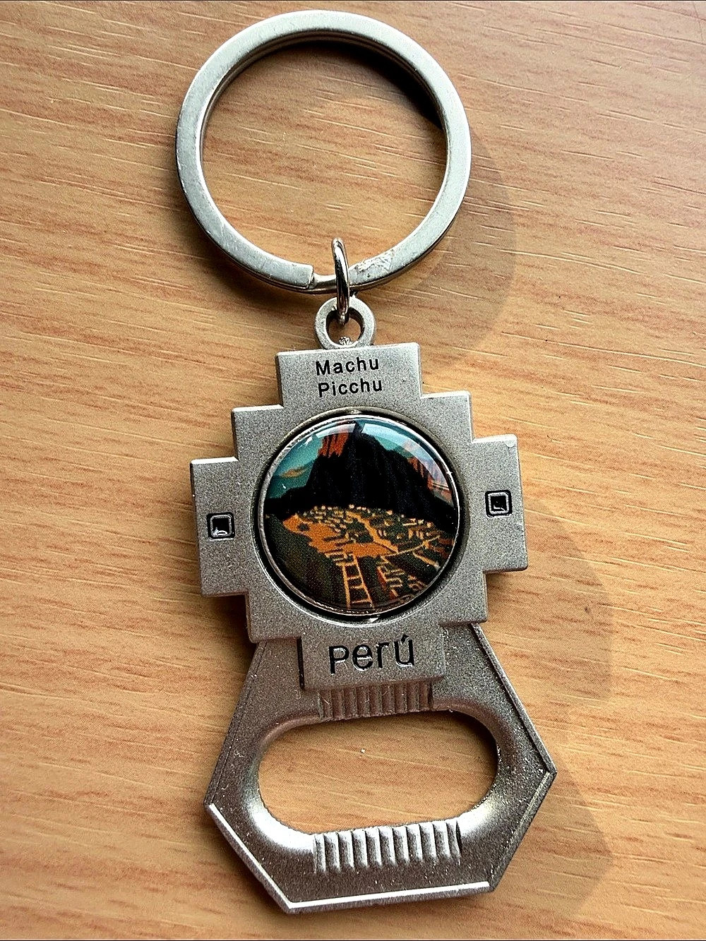 Machu Picchu Peru Keychain Bottle Opener